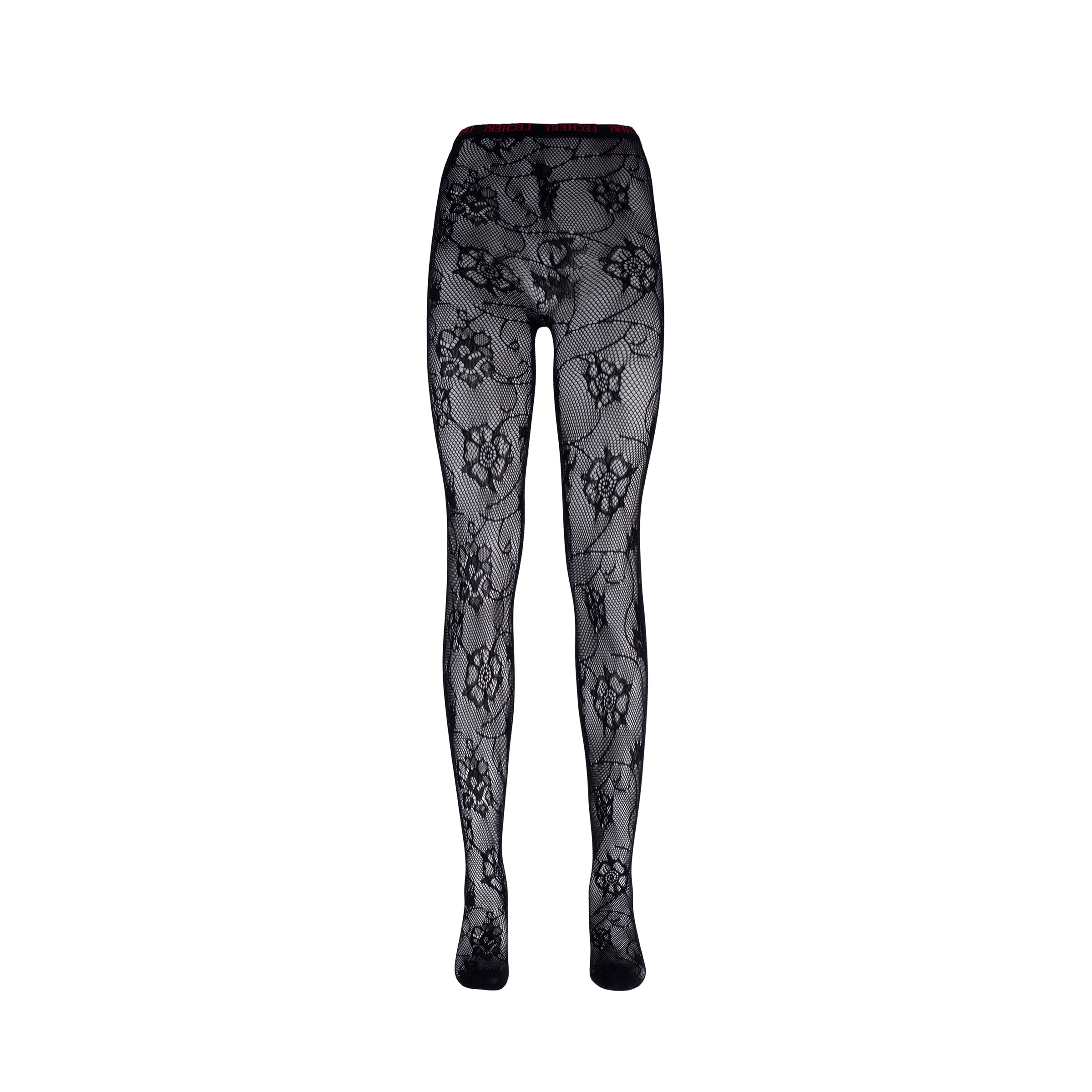 LECHERY® FLORAL NET TIGHTS