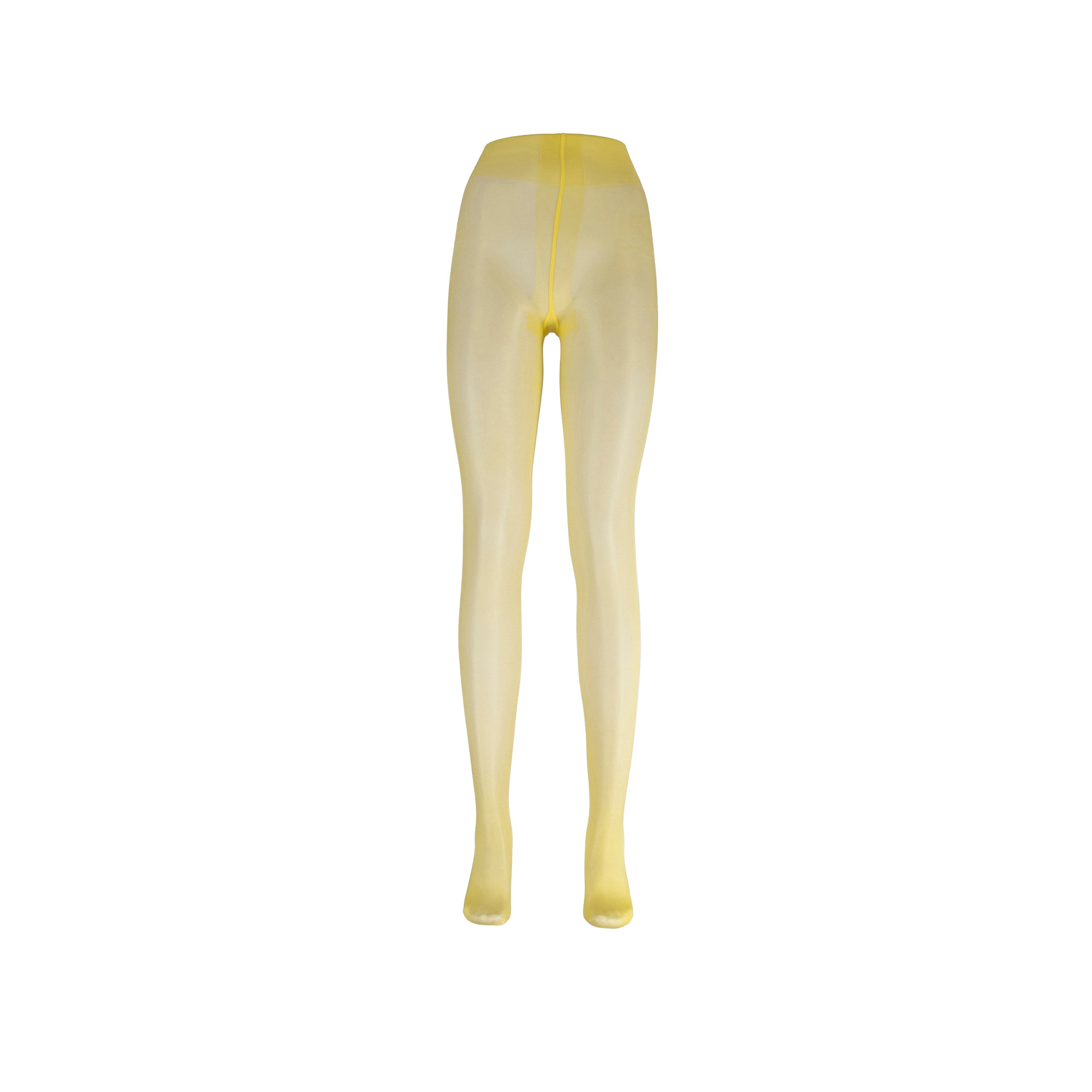 LECHERY® LUSTROUS SILKY SHINY 20 DENIER PANTYHOSE • YELLOW