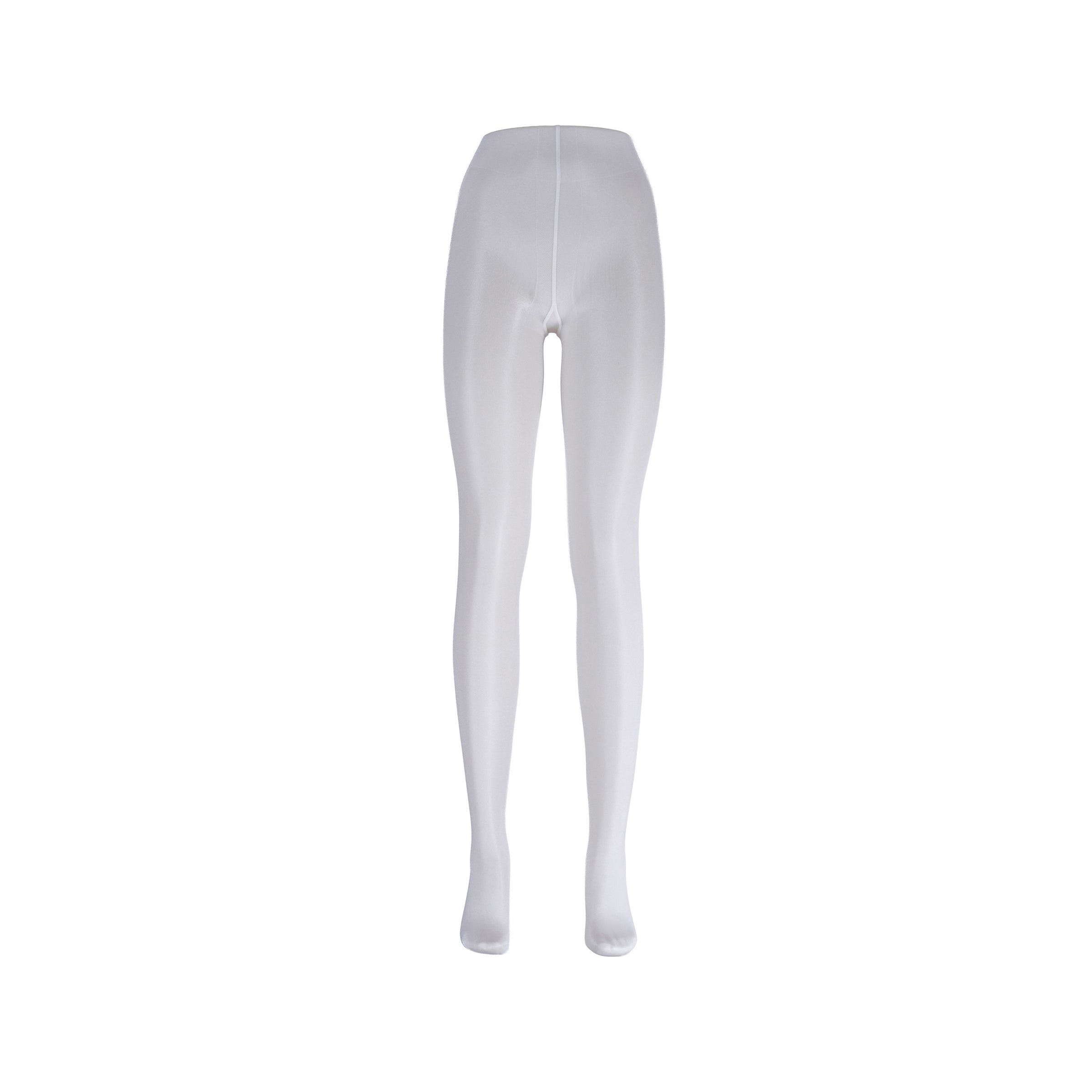 LECHERY® LUSTROUS SILKY SHINY 20 DENIER PANTYHOSE • WHITE
