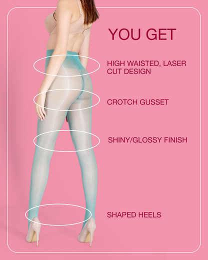 Lustrous Shiny Sheer Pantyhose